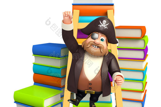 海滩骨头书海盗船长