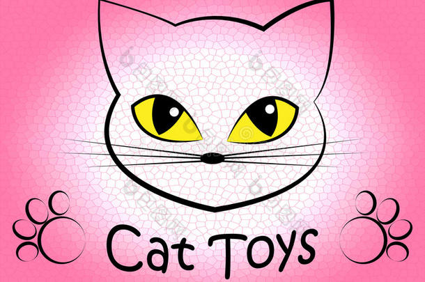 猫玩具是指纯种猫和猫