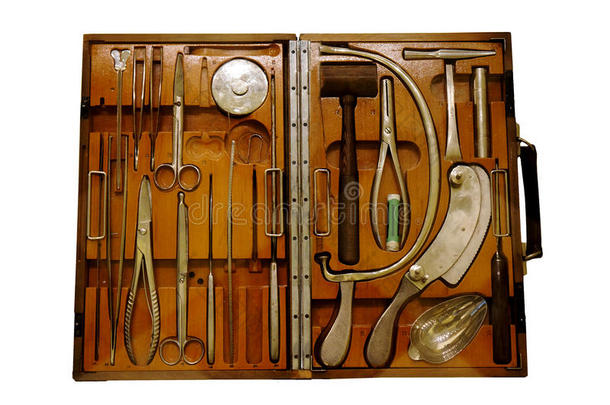 古代外科医生工具包
