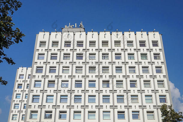 白俄罗斯明斯克的行政大楼