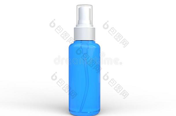 蓝色塑料喷雾瓶