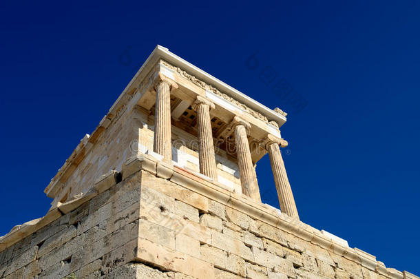 卫城古代的古代建筑学雅典娜