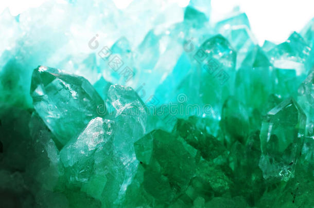 蓝宝石晶体石英地质晶体