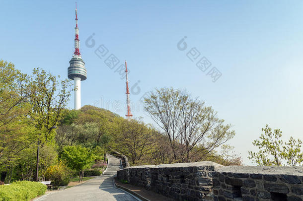 亚洲吸引力蓝色城市清楚的