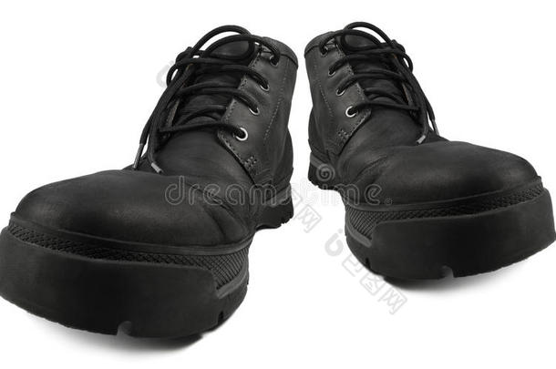 日常智能休闲防水登山靴，黑色努巴克皮革坚固GTX风格时尚舒适的男士靴子对