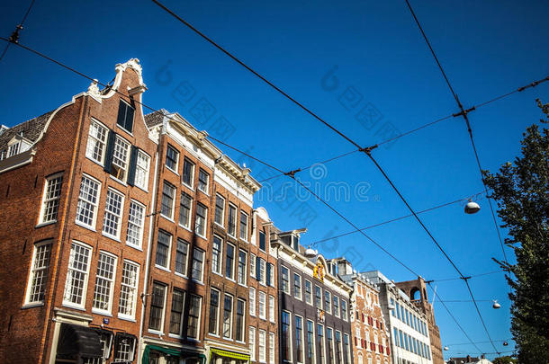阿姆斯特丹市传统民居的一般<strong>景观景观景观</strong>