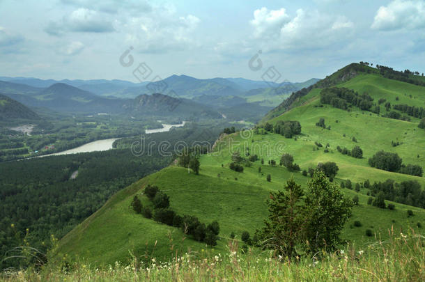 山景全景