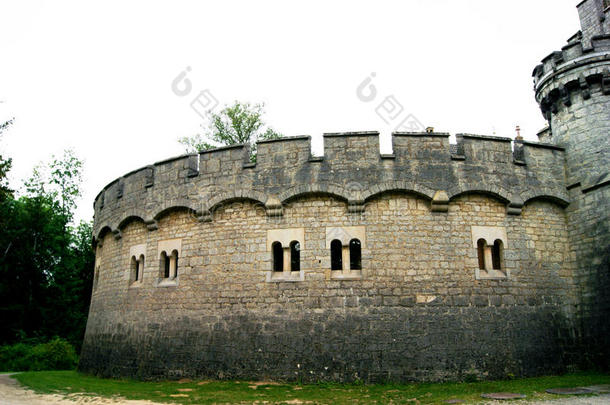 马里恩堡城堡的城垛