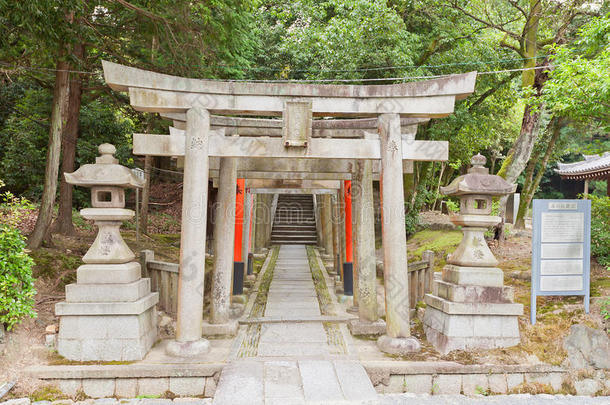 日本京都托福吉寺的戈莎·乔朱玉神道祠