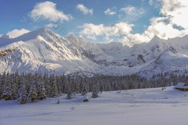 <strong>大雪山</strong>山峰的美丽景色