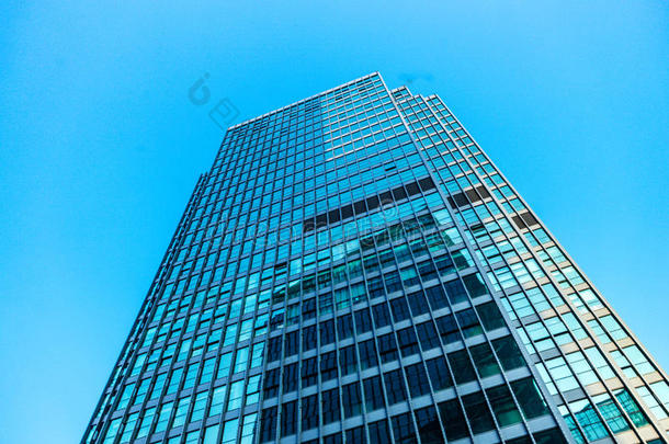 常见的现代商业摩天大楼、高层建筑、建筑高耸入云