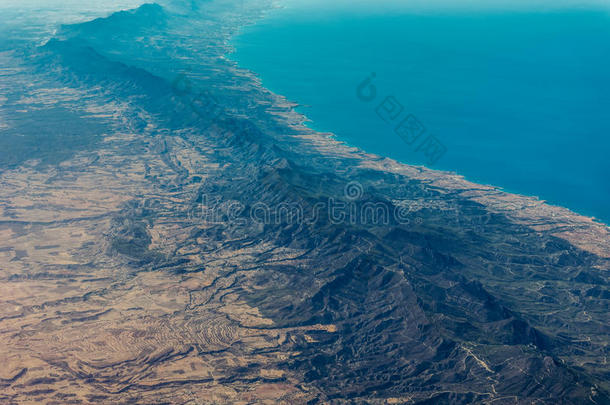 海岸小溪塞浦路斯丘陵岛