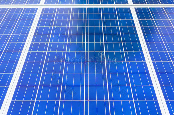 太阳能电站太阳能电池板背景