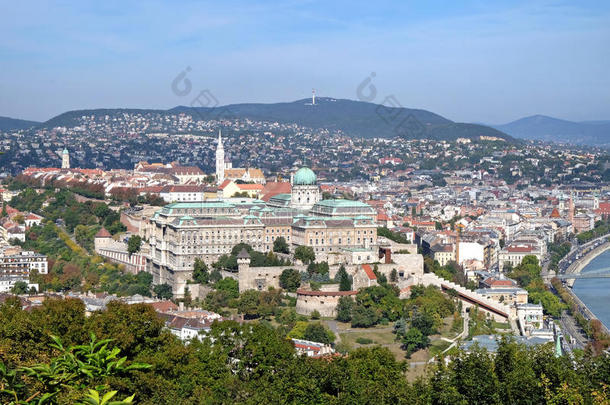布达佩斯匈牙利国王的布达城堡宫殿建筑群