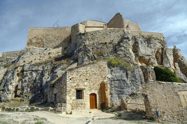 莫雷拉城堡，在西班牙卡斯特伦