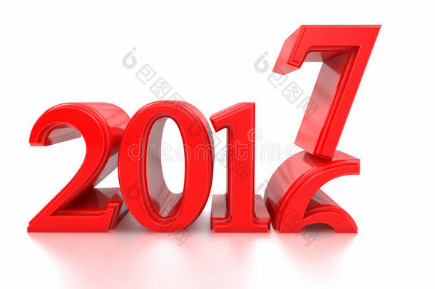 2016-2017年的变化代表了2017年新的一年