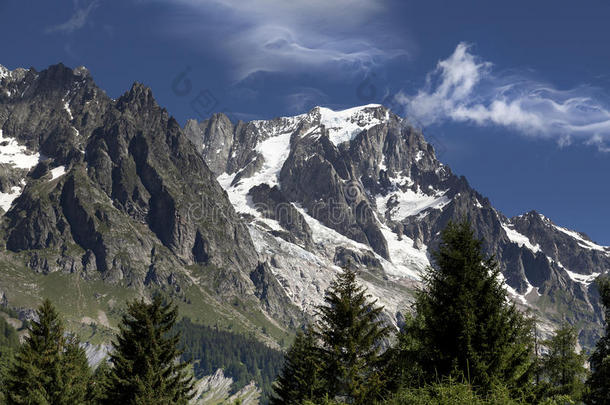 360度天线高山登山者阿尔卑斯山