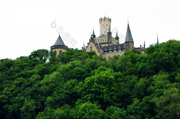 德国城堡马里恩堡的景色