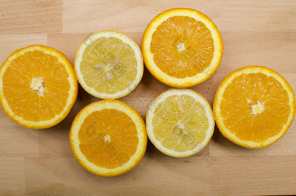 柳橙柠檬片
