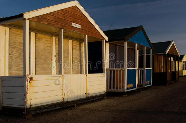 南沃尔德英格兰诺福克的海滩小屋