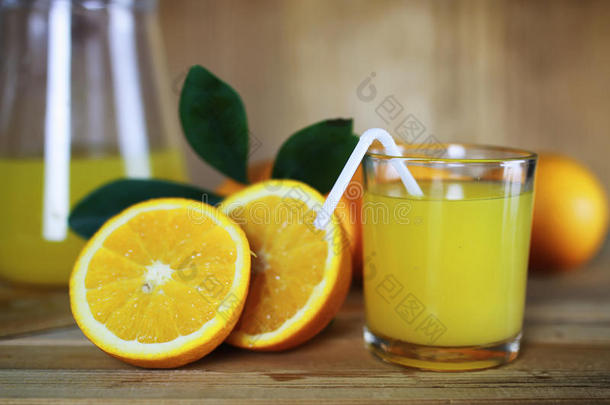 背景饮料早餐明亮的柑橘