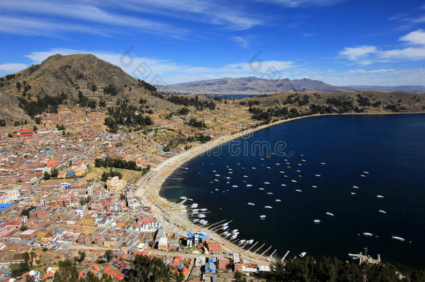 <strong>科帕卡巴纳</strong>玻利维亚湾，蒂蒂卡卡湖