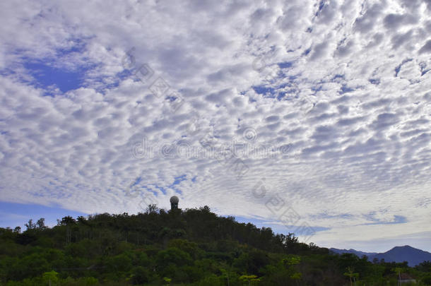 巴西云风景山自然