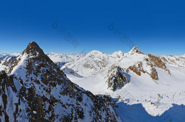 奥地利因斯布鲁克山地滑雪度假村