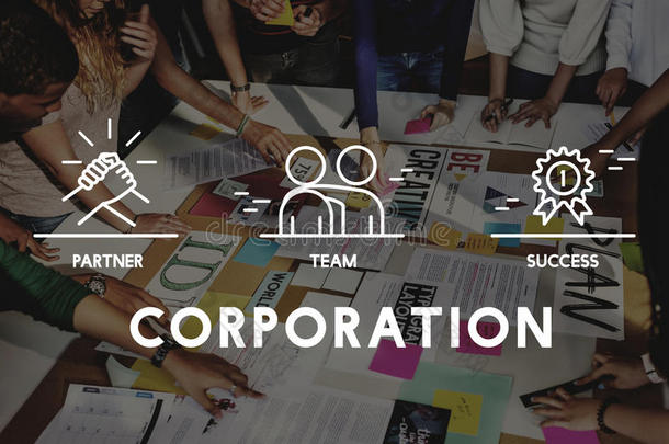 企业协作、团队合作、公司理念