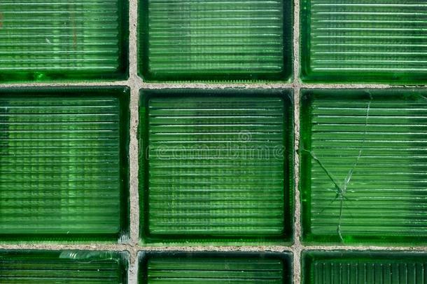 玻璃绿色墙抽象背景块