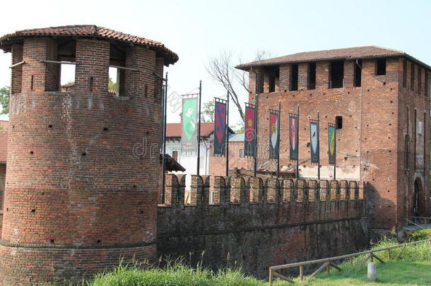 建筑城堡区抓取意大利
