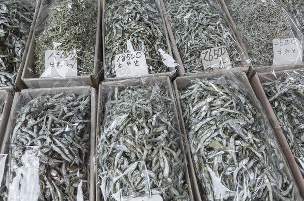 韩国干鱼市场