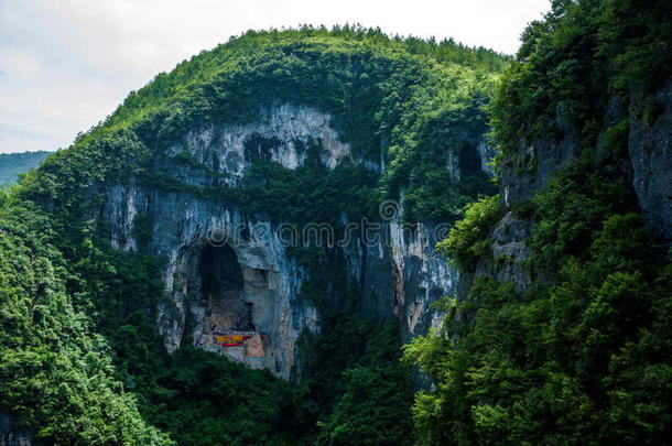 重庆云阳龙潭国家地质公园峡谷地貌