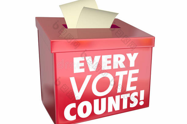 每一次投票都算数投票箱
