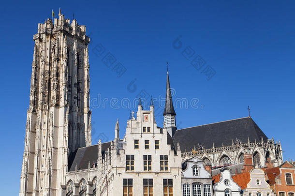 建筑学钟楼比利时的比利时钟