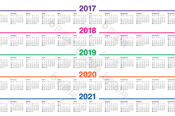 2017<strong>年</strong>2018<strong>年</strong>2019<strong>年2020年</strong>2021<strong>年</strong>