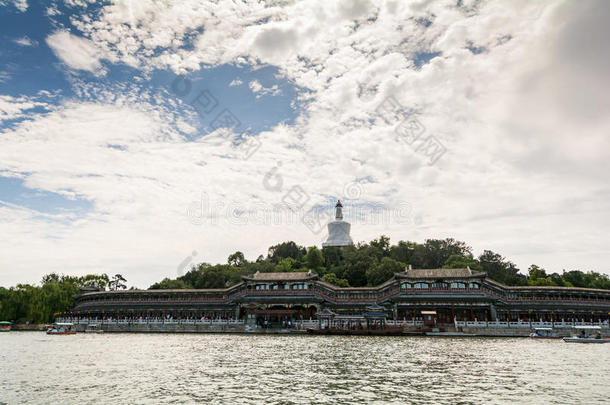 北京贝海公园夏季在北京，中国