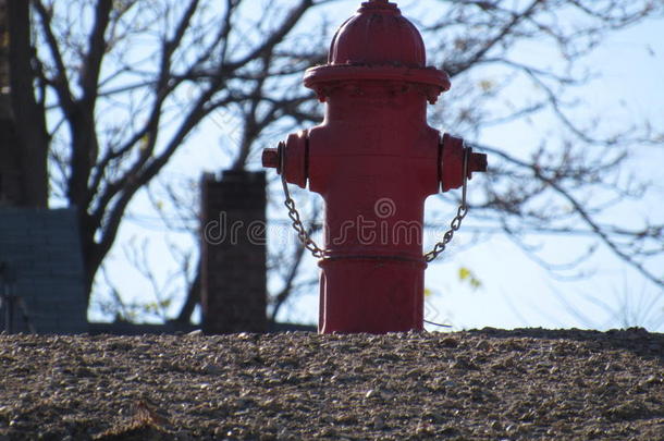 火<strong>消防</strong>队员<strong>消防</strong>栓红色路