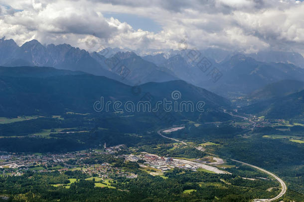 天线高山阿尔卑斯山地区奥地利