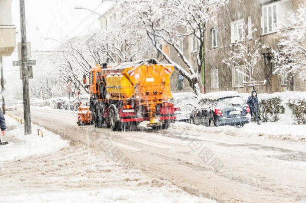 欧洲城市的极端降雪