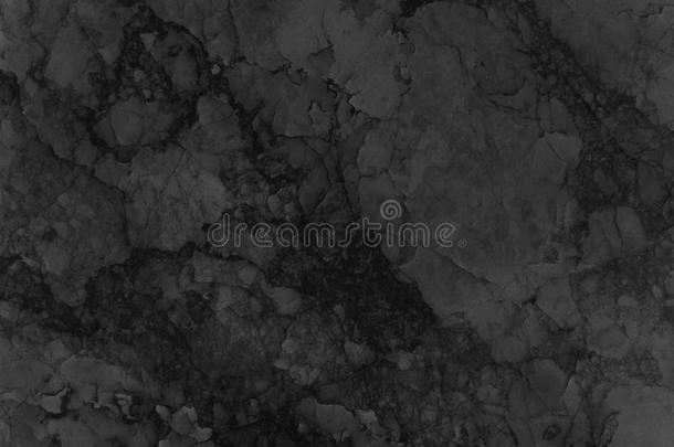 黑色或深灰色大理石纹理。 大理石自然图案。