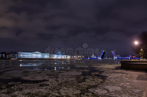 离婚宫桥，圣彼得堡，俄罗斯