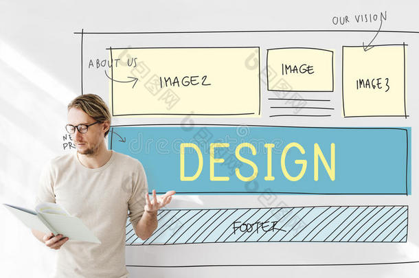 设计html网页设计模板概念