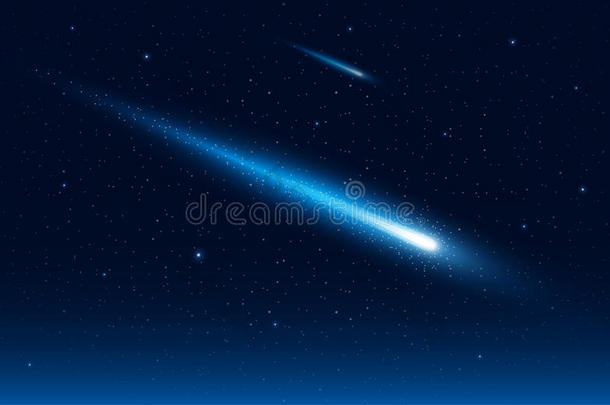 星空中的彗星