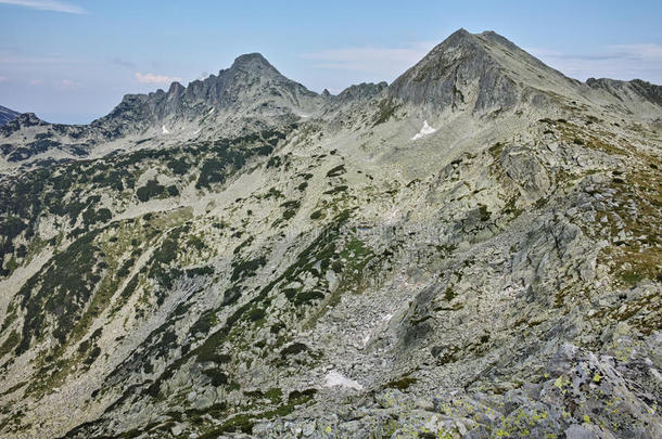 令人惊叹的Dzangal和MominDVOR峰，皮林山