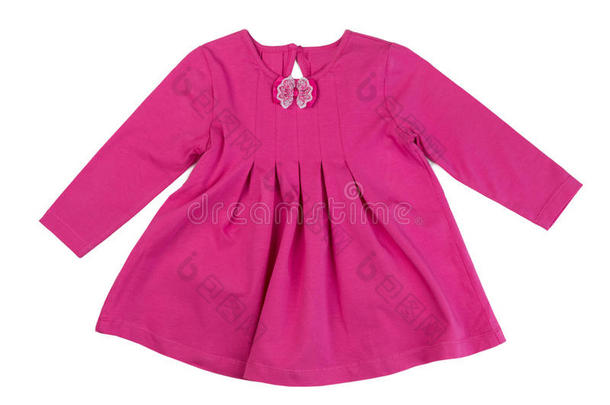 粉色婴儿连衣裙