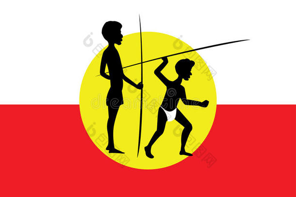 <strong>原住民澳大利亚</strong>人身体布什曼文化