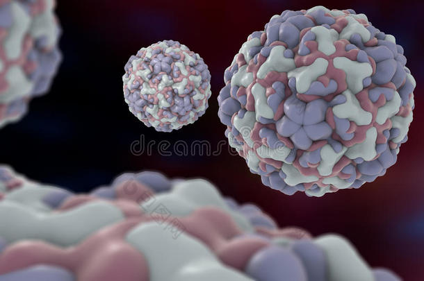 抗病毒的背景生物学细胞特写镜头