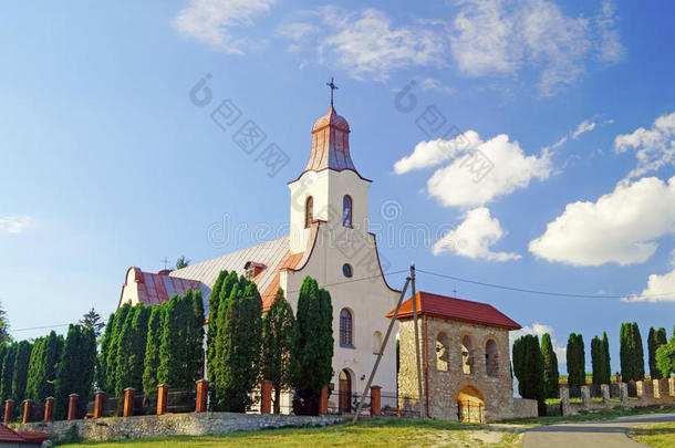 Polupanivka村的天主教会