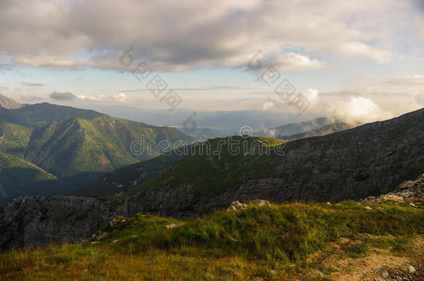 西部塔特拉山的美丽景色